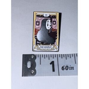 The Hermit Tarot Card Pin Brooch
